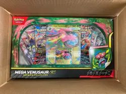 Pokemon Mega Venusaur ex Premium Collection 6-Box CASE Open Case 6 Boxes Per - Image 1