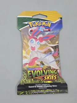 Pokemon Tcg Evolving Skies Sword And Shield Booster Packs Lot Of 4 In Nm... - Image 5