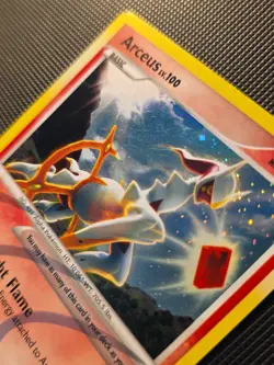 Pokemon TCG Arceus Lv.100 AR3 Holo - Platinum Arceus 2009 (With A Swirl) - Image 3