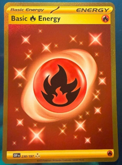 Fire Energy #230 Pokemon Obsidian Flames - Image 1