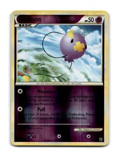Drifloon 46/90 Common HGSS Undaunted Pokemon Reverse Holo Near Mint - Image 1