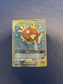 2019 Pokemon Sun And Moon Magikarp And Wailord GX Tag Team #161/181 - Image 1
