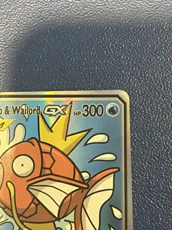 2019 Pokemon Sun And Moon Magikarp And Wailord GX Tag Team #161/181 - Image 3