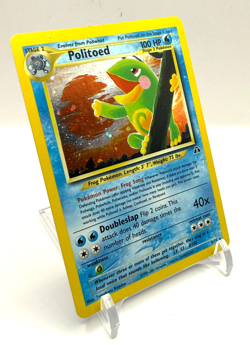 Politoed 8/75 Pokemon Neo Discovery Holo LP - Image 2
