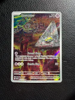 Pokemon Drowzee 210/198 Scarlet & Violet Base Set Illustration Rare - Image 1