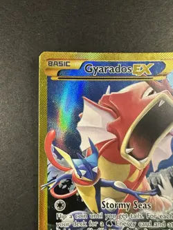 Pokemon TCG Gyarados EX 123/122 XY Breakpoint 2016 Secret Full Art Ultra Rare - Image 3