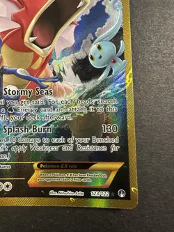 Pokemon TCG Gyarados EX 123/122 XY Breakpoint 2016 Secret Full Art Ultra Rare - Image 5