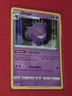 Pokemon Gengar 085/202 SWSH01: Sword & Shield Base Set Holo - Image 2