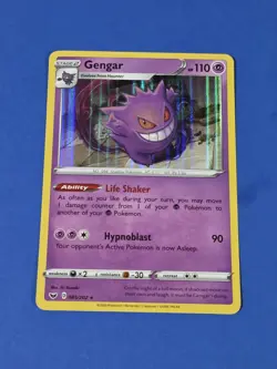 Pokemon Gengar 085/202 SWSH01: Sword & Shield Base Set Holo - Image 5