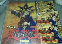 ALBUM RACCOGLITORE - STAKS - YU-GI-OH! - PANINI - NUOVO + 10 BUSTINE SIGILLATE - Image 1