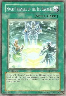 Magic Triangle of the Ice Barrier - TSHD-EN057 - Common - Unlimited Edition - He - Image 1