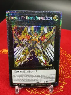 Number F0: Utopic Future Zexal (Starlight Rare) DUAD-EN042 Duelist's Advance LP - Image 1