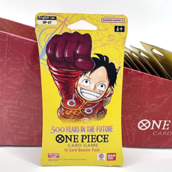Lot (30) One Piece TCG 500 Years In The Future Sleeved Booster Packs w/ Display - Image 4
