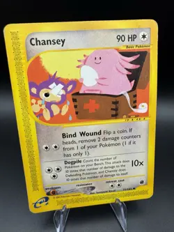 Chansey 72/165 Uncommon - Expedition Base Set - Pokemon Card HP - Image 1