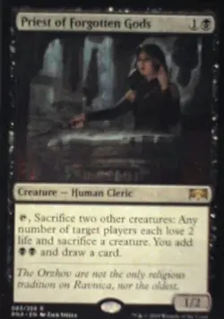Priest of Forgotten Gods - Ravnica Allegiance: #83, Magic: The Gathering Nm R236 - Image 1
