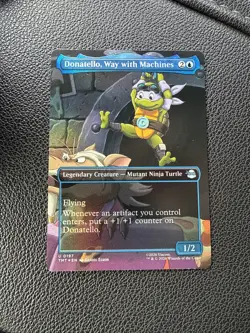 Donatello, Way with Machines (Borderless) Teenage Mutant Ninja Turtles Foil - Image 1