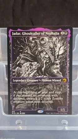 Magic: The Gathering Jadar, Ghoulcaller of Nephalia Rare Black Showcase Regular… - Image 1