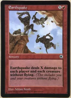 Earthquake X1 Portal Mtg Magic the Gathering - Image 1