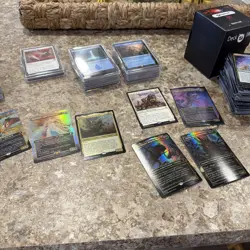 Magic the Gathering Bulk Lots Rares And Unbuilt Commander Decks - Image 3