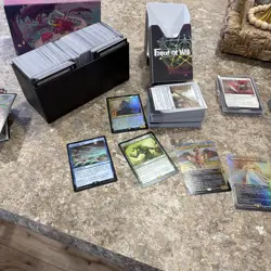 Magic the Gathering Bulk Lots Rares And Unbuilt Commander Decks - Image 4