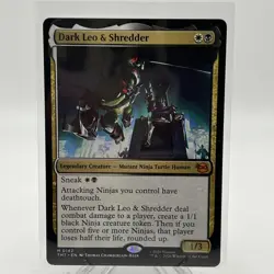 Magic The Gathering- Dark Leo & Shredder - Teenage Mutant Ninja Turtles (TMT) - Image 1