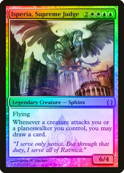 Isperia, Supreme Judge FOIL Return to Ravnica PLD Mythic Rare CARD ABUGames - Image 1