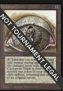 Cyclopean Tomb Limited Edition - Beta Edition Regular Playtest Non Tournament - Image 1