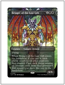 1x Bringer of the Last Gift, Borderless Art, Magic the Gathering MTG NM - Image 1