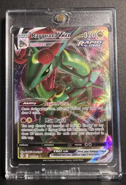 Rayquaza VMAX 111/203 Ultra Rare | Evolving Skies | Rapid Strike Pokemon Card NM - Image 1