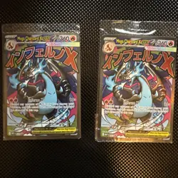 Pokemon SEALED Mega Charizard X ex 023 & Oricorio ex 024 UPC Promo Holofoil x2 - Image 1