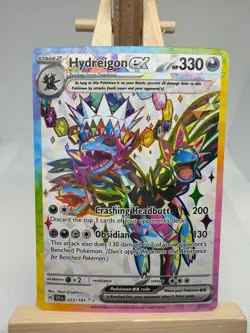 Hydreigon ex - #223/191 - Pokemon TCG Surging Sparks Ultra Rare NM - Image 1