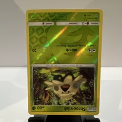 Pokemon Shroomish 4/73 Shining Legends Common Reverse Holo Basic 60 HP TCG - Image 2