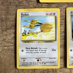 Pokemon TCG - Base Set 4th Print 1999-2000 - 5 CARD LOT - MP/LP - Vintage - Image 4