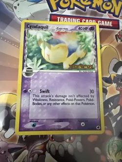 2006 Pokemon - Cyndaquil 45/101 EX Dragon Frontiers STAMPED Reverse Holo - HP - Image 2
