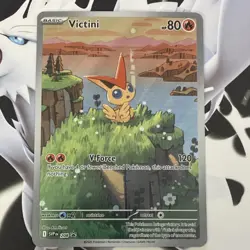 Pokemon Victini Promo Holo 208 SVP: Scarlet & Violet Basic HP80 - Image 1