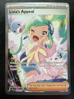 Pokemon Lisia's Appeal 246/191 Surging Sparks Special Illustration Rare Holo NM - Image 1