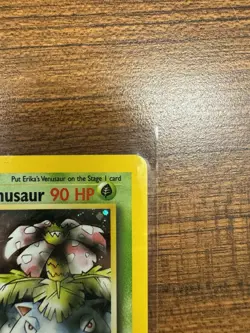 Pokemon TCG Erika's Venusaur Holo Rare Gym Challenge 1st Edition - Image 5