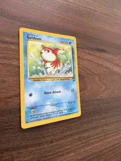 Pokemon Goldeen 76/130 BS2 Base Set 2 LP/NM - Image 3