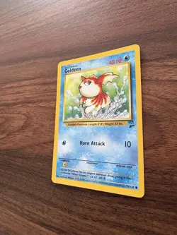 Pokemon Goldeen 76/130 BS2 Base Set 2 LP/NM - Image 4