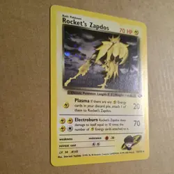 Pokemon Rocket's Zapdos 15/132 Gym Challenge Holo - Image 2