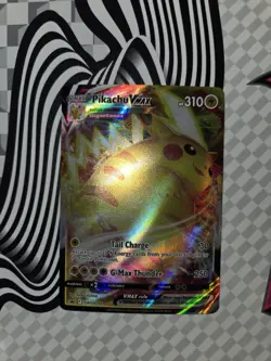 Pikachu Vmax SWSH286 NM Full Art Promo Pokemon TCG - Image 1