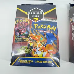 Lot of (7) Pokemon TCG Mystery Hanger Boxes - 3 Booster Packs Each, DAMAGED - Image 2