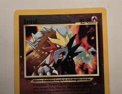 Pokemon Entei #34 Black Star Promo Reverse Holo - NM - Image 2