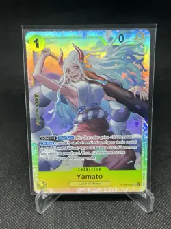 Yamato ST28-005 SR ONE PIECE Tcg Card Game NM Yellow - Image 1