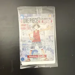 Bandai One Piece Monkey D. Luffy US Voyage Promo Card - Image 1