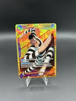 Bandai One Piece Mr.2 Bon.Kurei EB01-061 Special Foil 1000 Power Card - Image 1