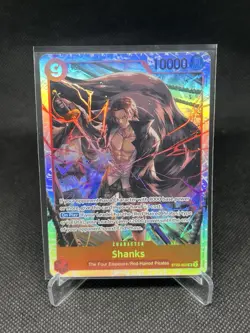 ST23-002 Shanks : Super Rare English One Piece TCG Card : ST23: Starter Deck - R - Image 1