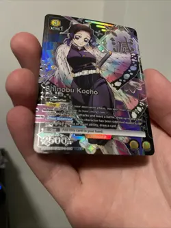 Shinobu Kocho SR ☆☆ CASE HIT UNION ARENA Demon Slayer Vol.2 UEX05BT/KMY-3-008 - Image 3