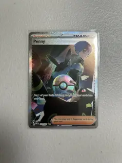Pokemon TCG Penny Scarlet & Violet Paldean Fates Holo Special Rare Card 239/091 - Image 1