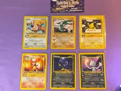 Cleffa Donphan Elemis Magby Murkrow Sneasel Neo Genesis Rare Pokemon Card - Image 1